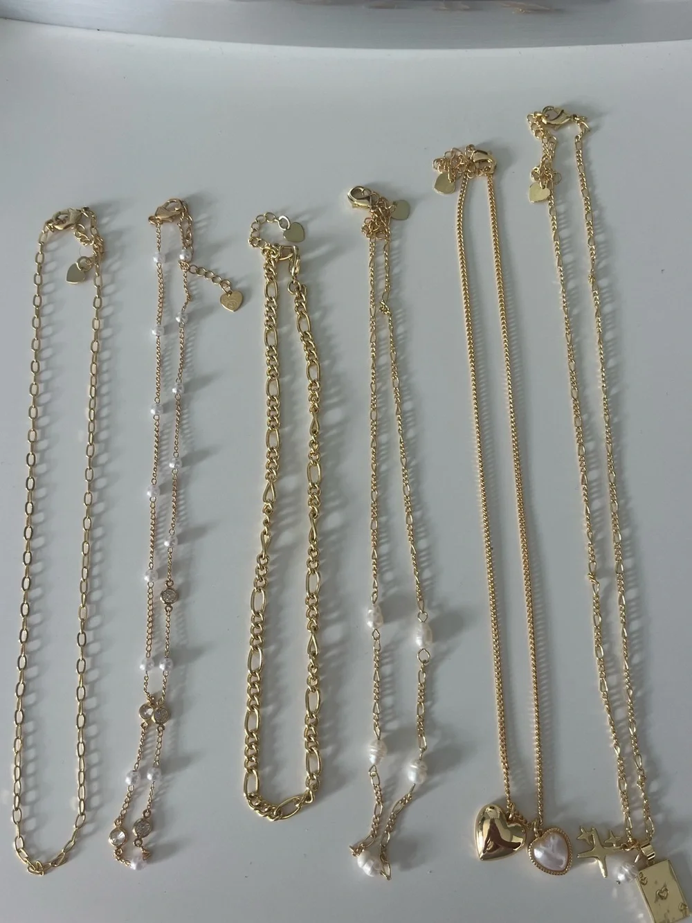 Evry Jewels Gold Necklaces Bundle